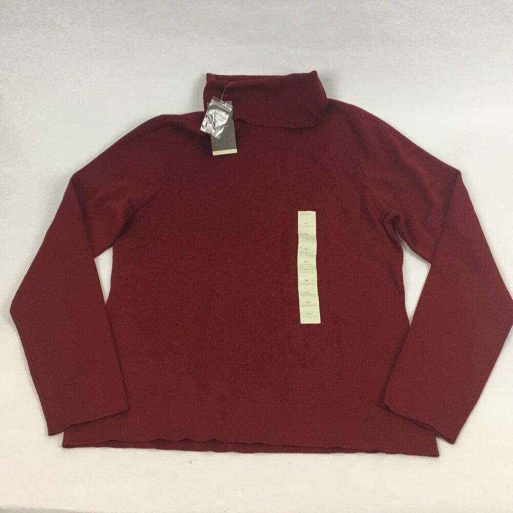 (NWT) Merona Burgundy Turtle-neck Sweater